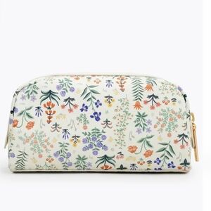 💥BUY 5 GET 3 FREE   White Menagerie Garden Small Cosmetic Pouch